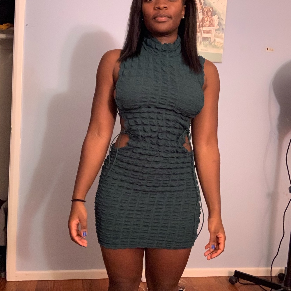 Never worn out but a beautiful dress
